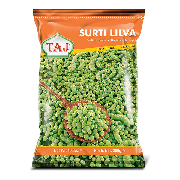 Taj Frozen Surti Papdi Lilva 300g