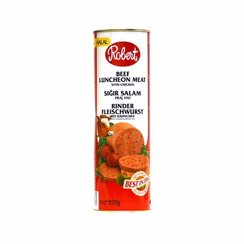 Robert Halal Beef Luncheon Meat with Chicken 850g
