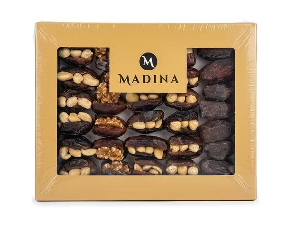 Madina Elite Dates with Nuts & Chocolate Gift Box 400g