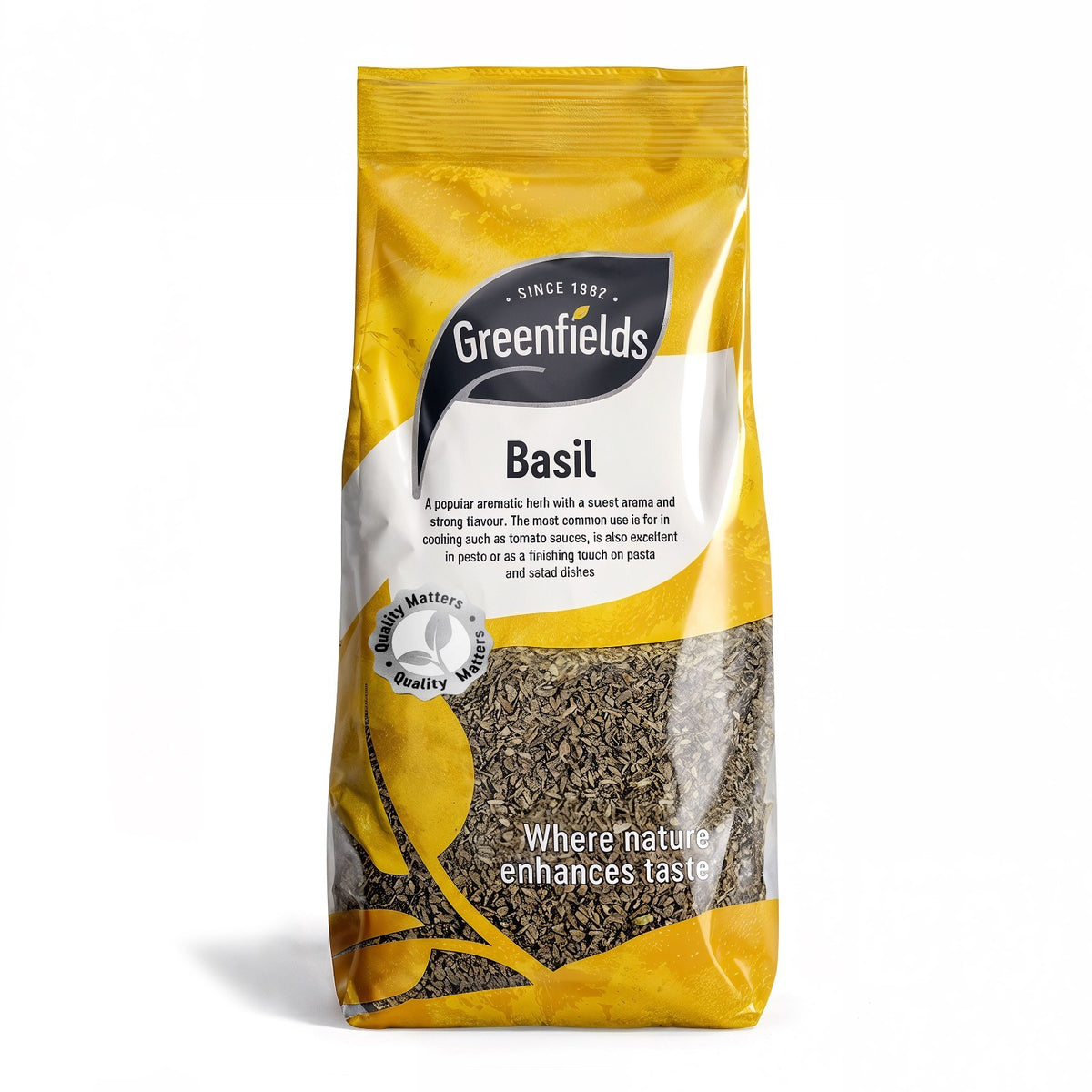 Greenfields Dried Basil 50g