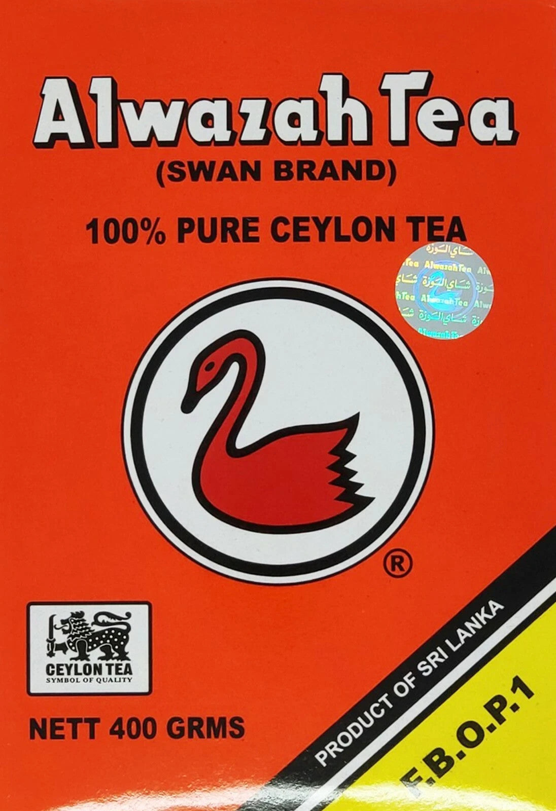 Alwazah Swan Pure Ceylon Tea Loose Leaf 400g