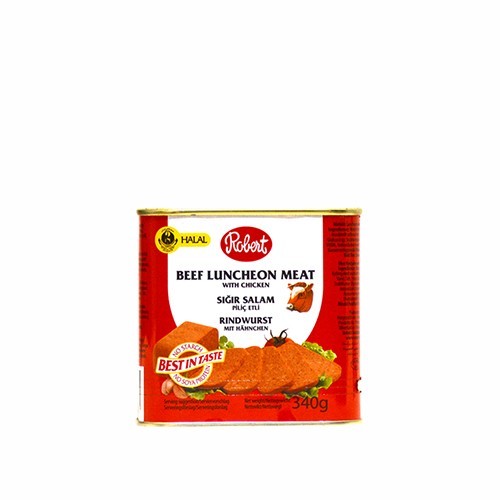 Robert Halal Beef Luncheon Meat with Chicken 340g
