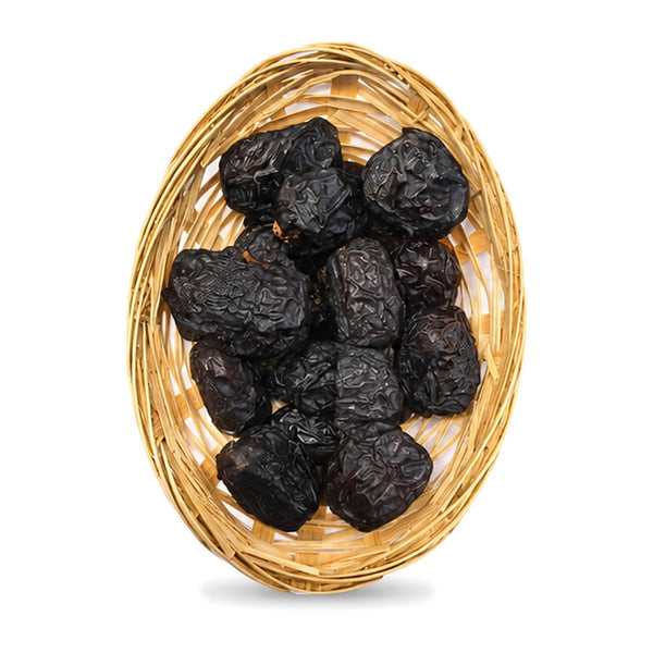 Madina Jumbo Ajwa Dates Bamboo Basket 150g