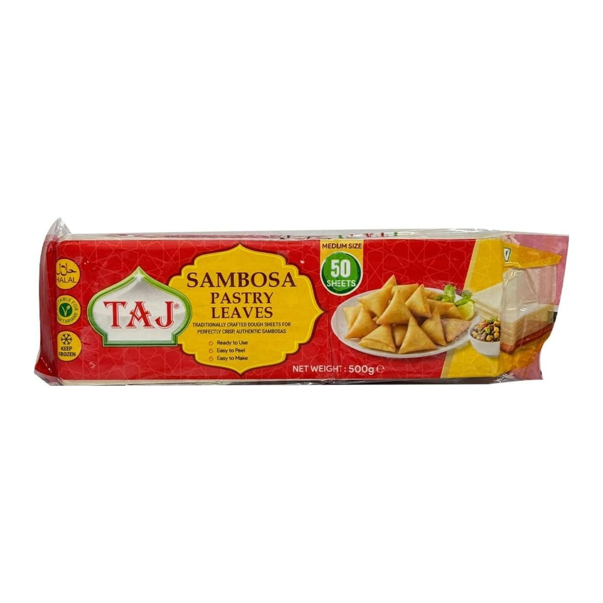 Taj Sambosa Pastry Leaves (50 Sheets)