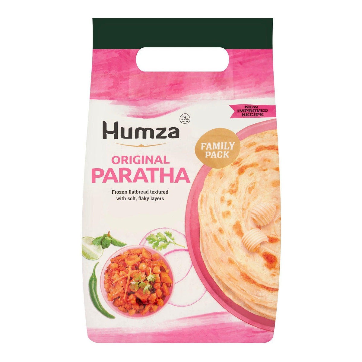 Humza Original Paratha Family Pack (20 Pieces)