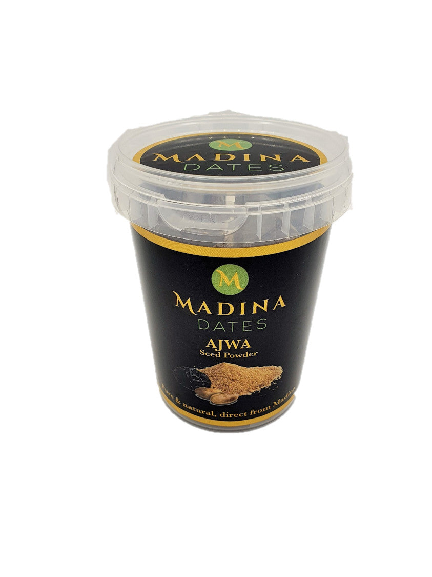 Madina Ajwa Date Seed Powder 200g Pot