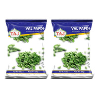 Two bags of Taj frozen val papdi, 2 x 300g