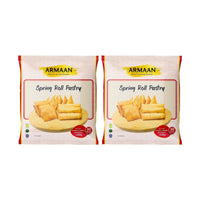 Two packs of Armaan spring roll pastry, 10 inch, 30 sheets each