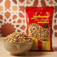 Al-Samir roasted salted melon seeds 300g bag with a bowl of seeds