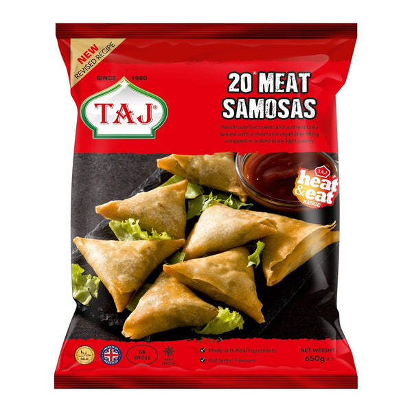 Taj Halal Meat Samosas (20 Pieces)
