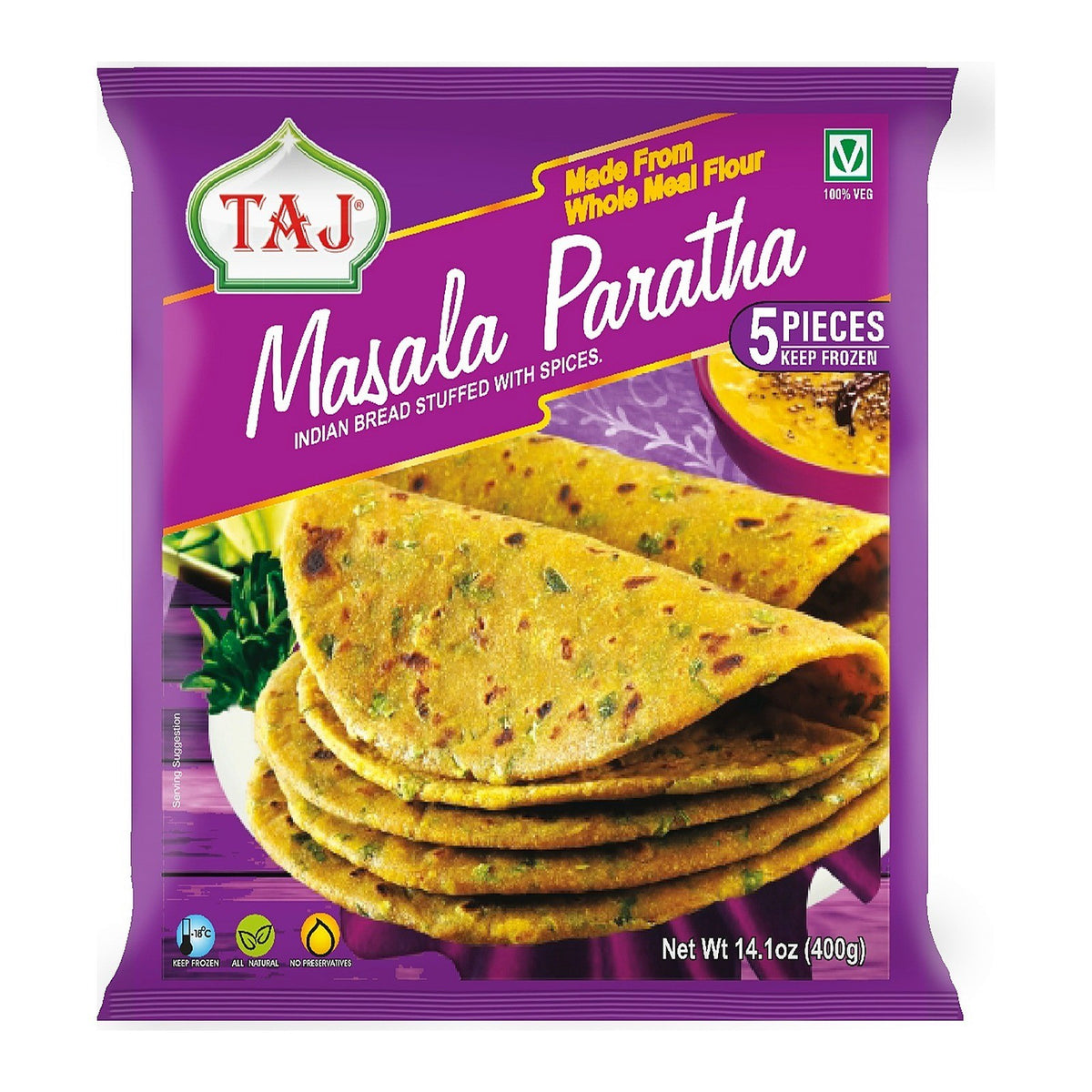 Taj Masala Paratha (5 Pieces)