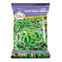 Taj frozen surti papdi whole beans 300g bag