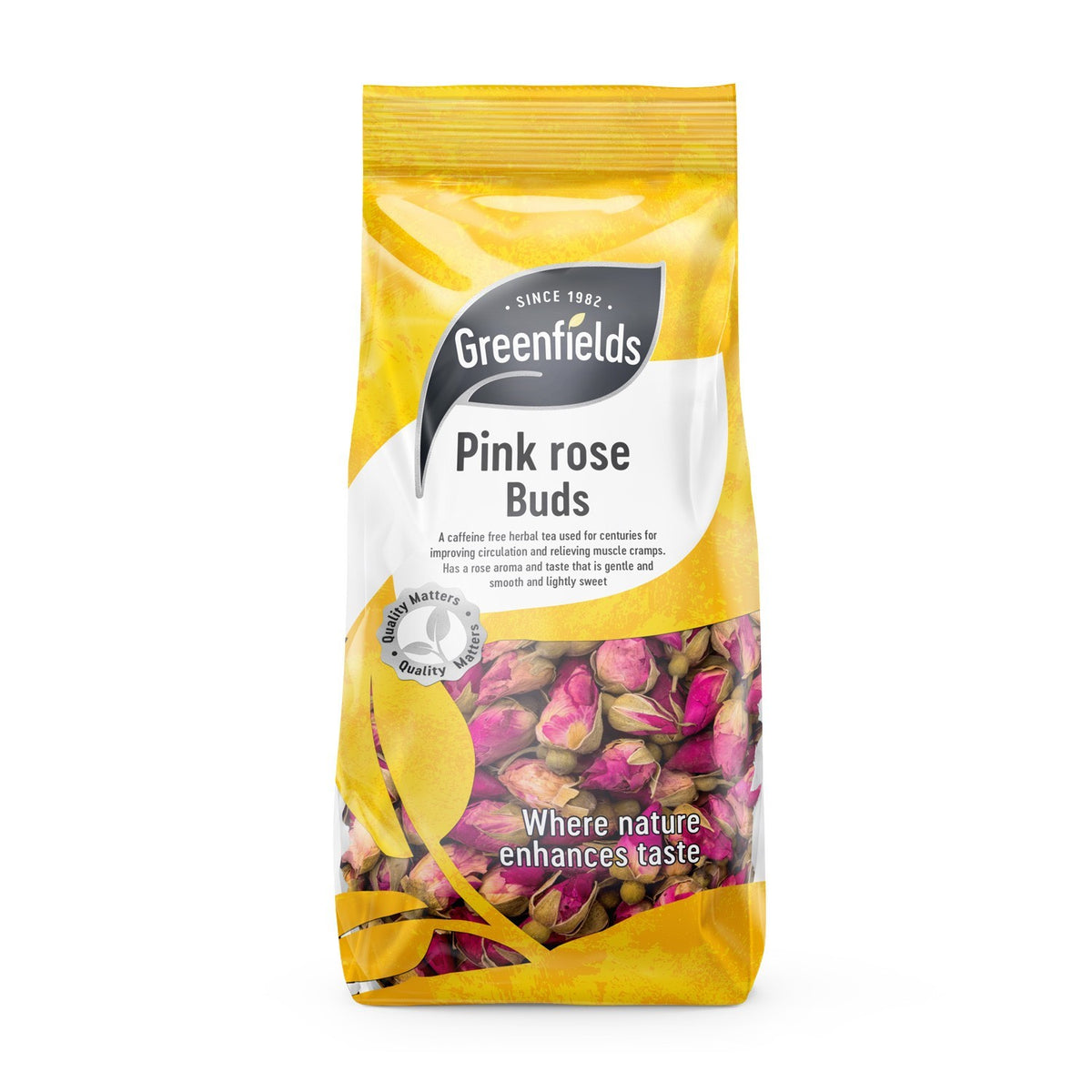 Greenfields Dried Pink Rose Buds 50g