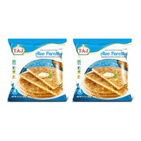 Two packs of Taj aloo paratha, 2 x 400g