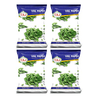 Four bags of Taj frozen val papdi, 4 x 300g