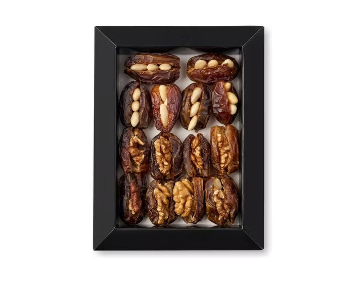 Madina Medjool Dates Stuffed with Walnuts & Almonds Gift Box