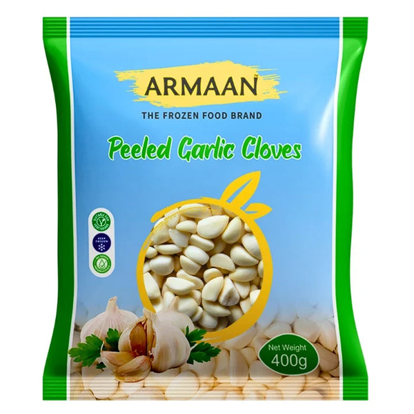 Armaan Frozen Peeled Garlic Cloves 400g