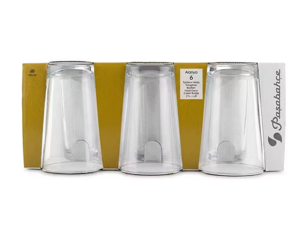 Paşabahçe Alanya Water Glasses (Set of 6)