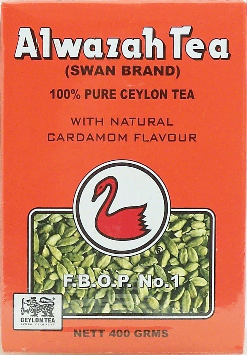 Alwazah Swan Cardamom Tea Loose Leaf 400g