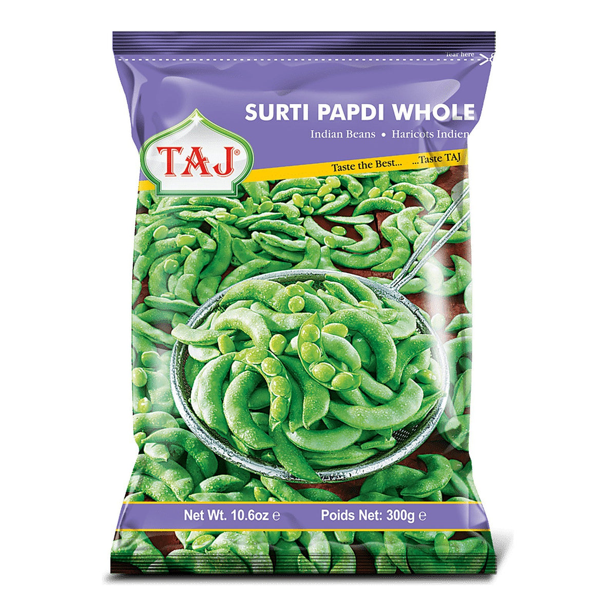 Taj Frozen Surti Papdi Whole 300g