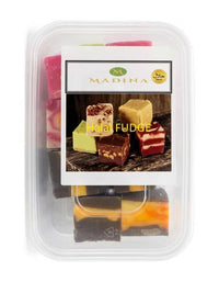 Madina halal fudge 300g tub with assorted fudge pieces