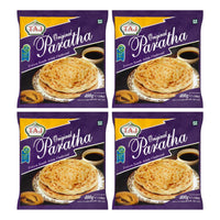 Four packs of Taj original paratha, 4 x 400g