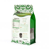 Back of the Leen Ajwa dates pouch with nutrition information