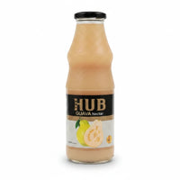 HUB guava nectar 1 litre glass bottle
