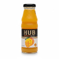 HUB mango nectar 250ml glass bottle