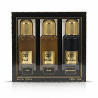 Oud, Musk & Mukhallat Eau de Parfum Gift Set (3 x 50ml)