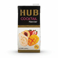 HUB fruit cocktail nectar 1 litre carton