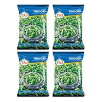 Four bags of Taj frozen tindora, 4 x 300g