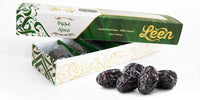 Leen Ajwa dates slim box with dates spilling out