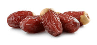 Close-up of two-tone Sagai dates