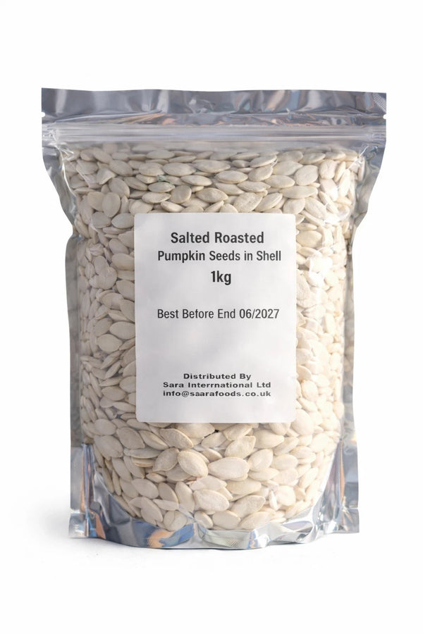 Roasted Salted Pumpkin Seeds in Shell 1kg