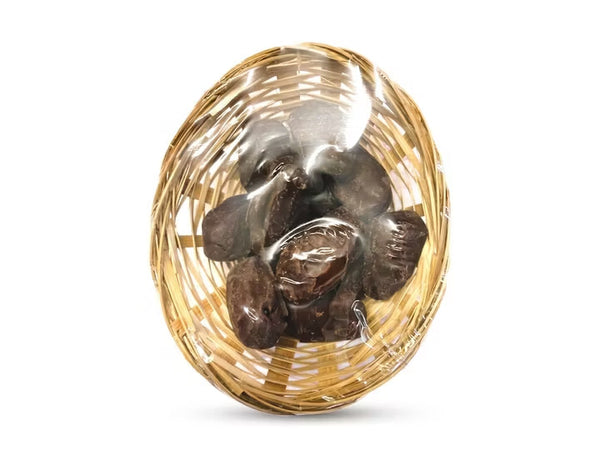 Madina Chocolate Dates Bamboo Basket 175g