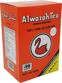 Alwazah Swan 100% pure Ceylon loose leaf tea 400g box