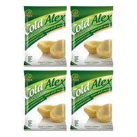 Four bags of Cold Alex frozen artichoke bottoms, 4 x 400g