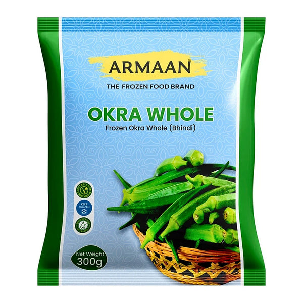 Armaan Frozen Whole Okra (Bhindi) 300g