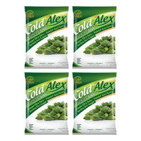 Four bags of Cold Alex frozen okra zero, 4 x 400g