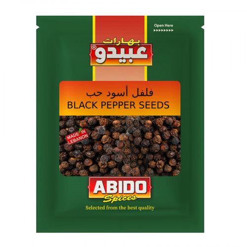 Abido Whole Black Peppercorns 50g