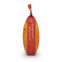 Side view of the Khyber sella basmati rice 5kg woven sack