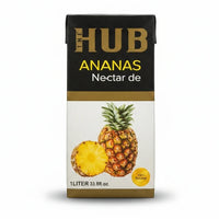 HUB pineapple nectar 1 litre carton