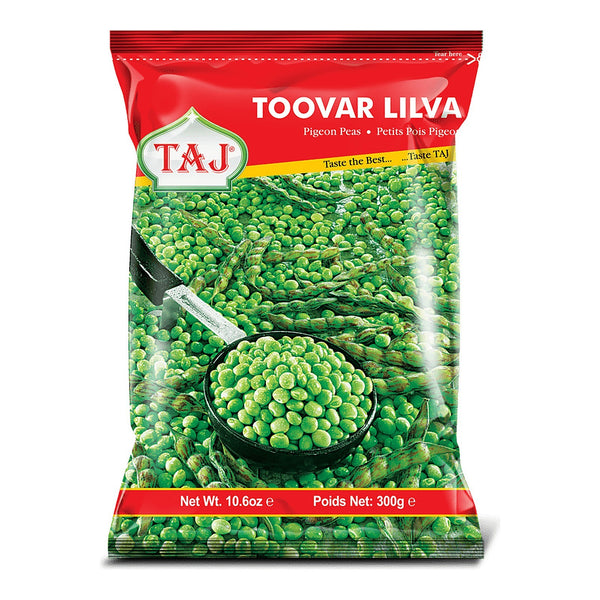 Taj Frozen Toovar Lilva (Pigeon Peas) 300g