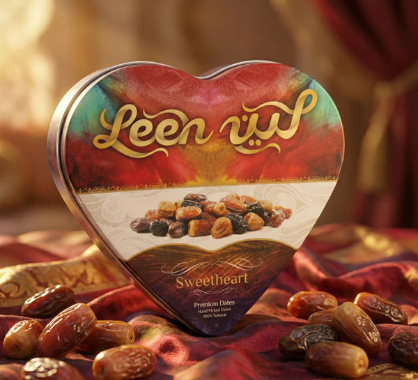 Leen Sweetheart Dates Gift Tin 200g
