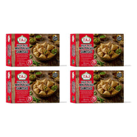Four boxes of Taj mini Punjabi samosas, 4 x 1.5kg
