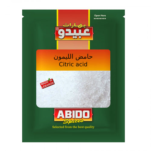 Abido Citric Acid (Lemon Salt) 50g