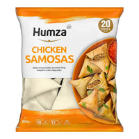 Humza Halal Chicken Samosas (20 Pieces)