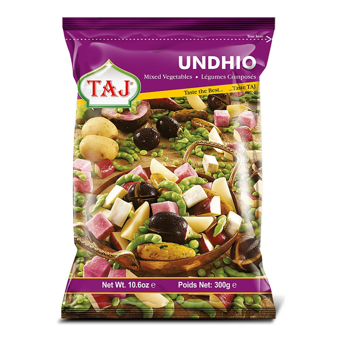 Taj Frozen Undhiyu Mix 300g